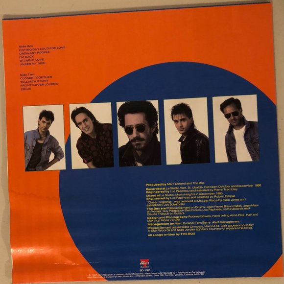 The Box Closer Together New Wave Vinyl Record 1987 - Picture 2 of 6